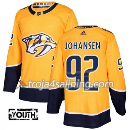 Nashville Predators tröja Ryan Johansen 92 Adidas 2017-2018 Guld Authentic - NHL Tröjor Barn